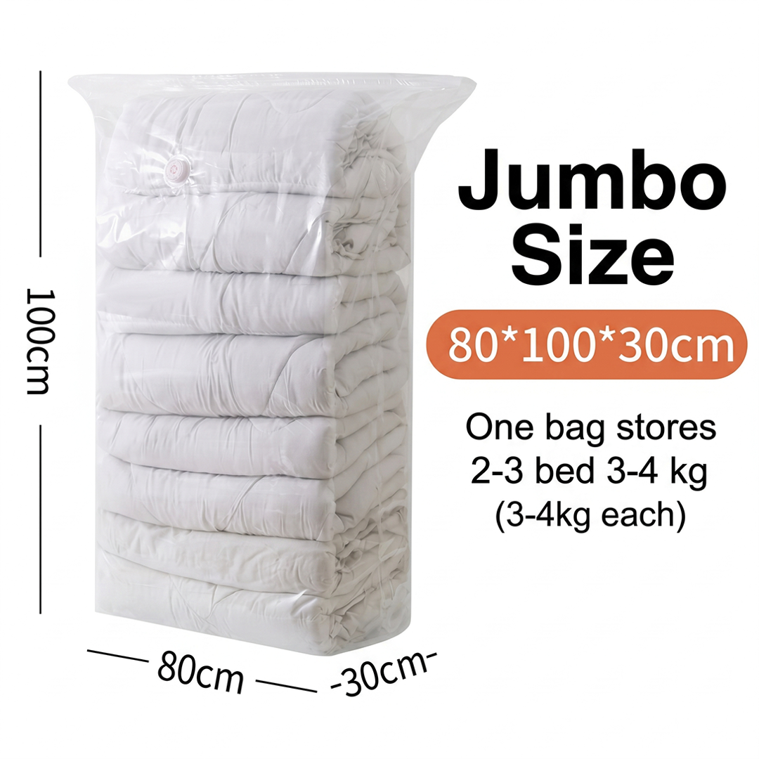 Roll-Up Storage Bag for More Closet Space