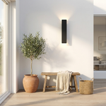 Sculptural LED Wall Light for Indoor-Outdoor Glow