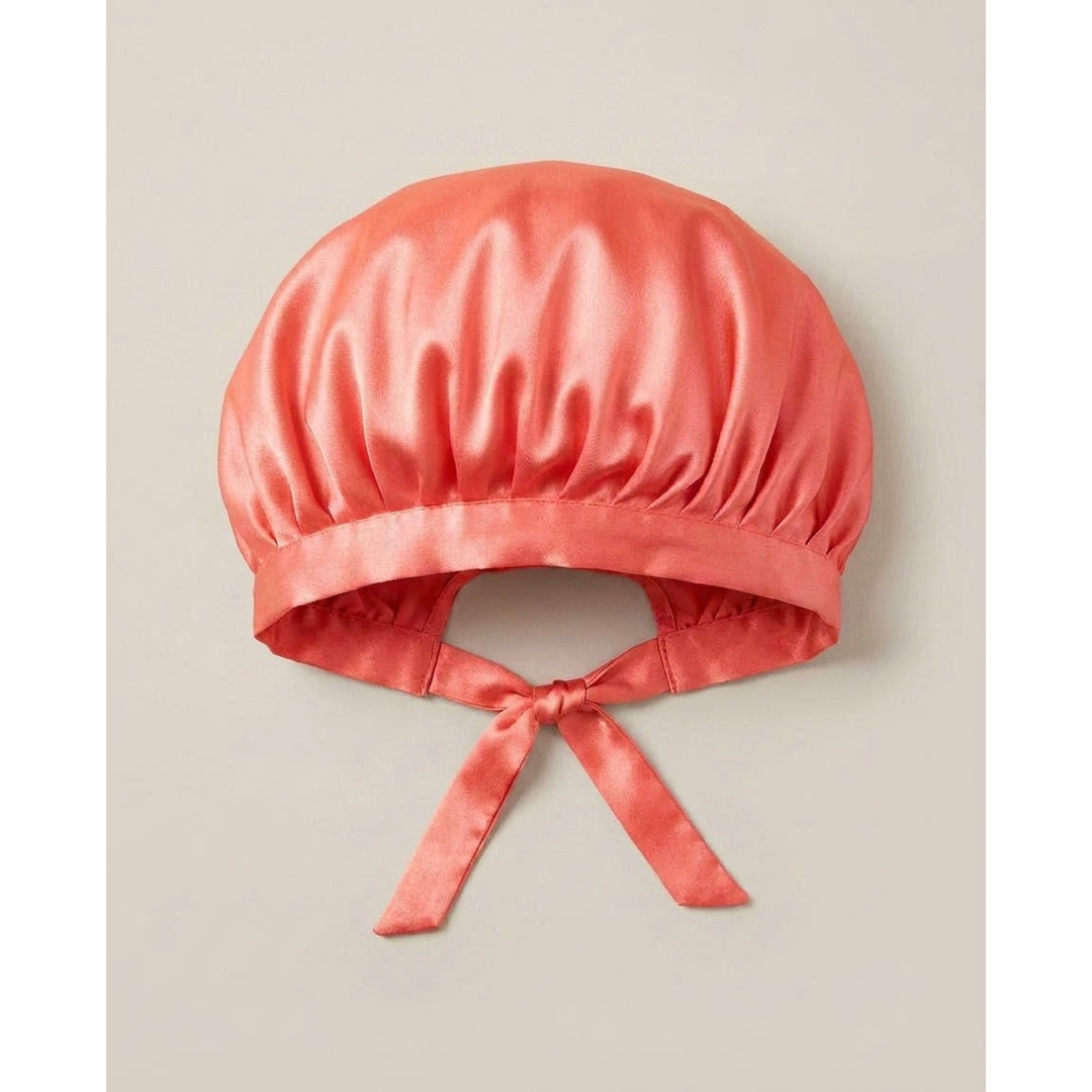 Adjustable Silk Sleep Bonnet for Healthier Hair