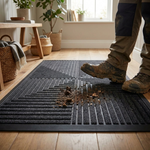 Striped Doormat That Traps Dirt Securely