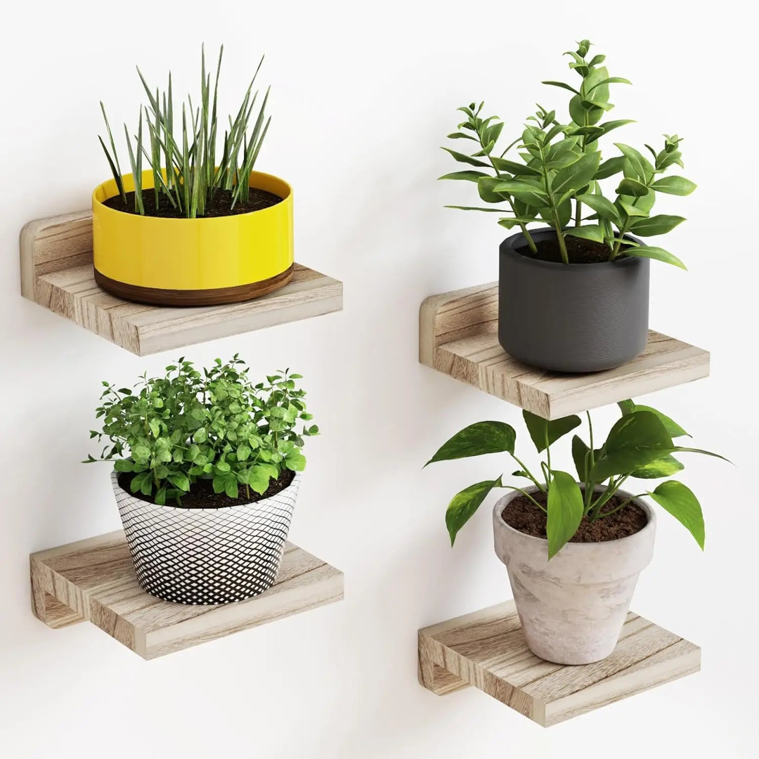 Compact Wall Ledges for Clutter-Free Display