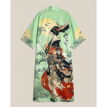 Vintage Print Kimono Cardigan for Effortless Layering