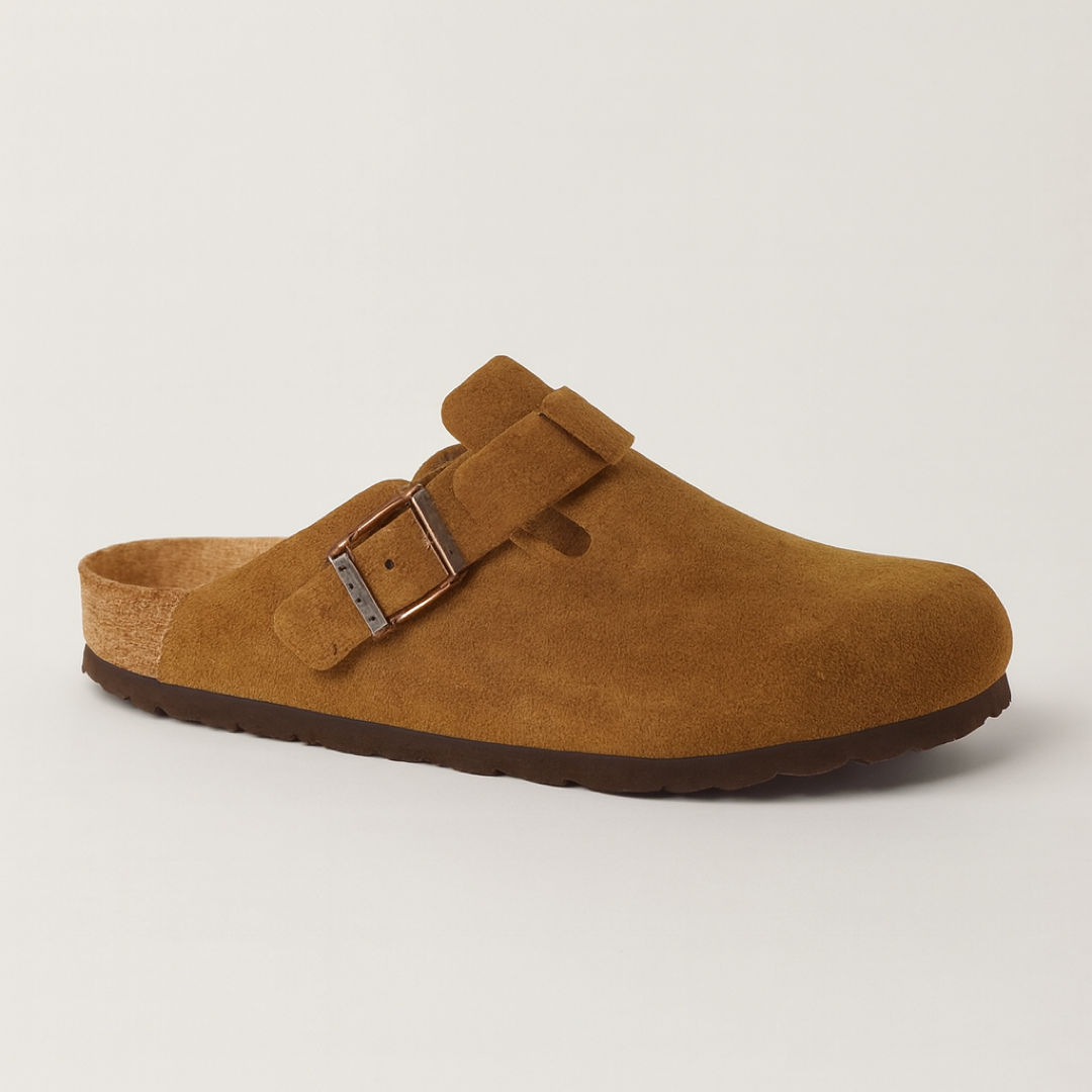 Cork Footbed Clogs for All-Day Support