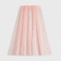 Pearl Gauze Table Runner for Romantic Gatherings