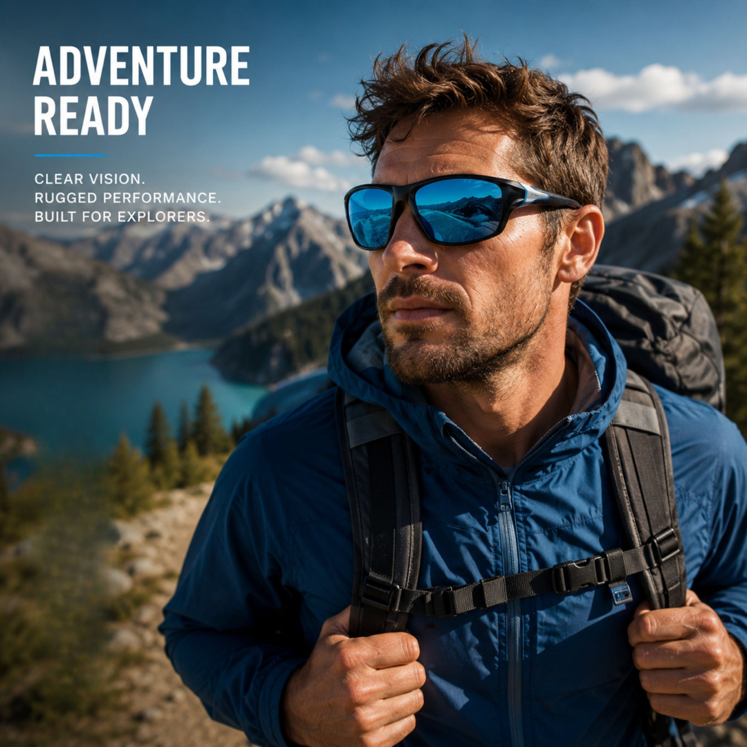 Polarized Sport Sunglasses for Clearer Outdoor Vision