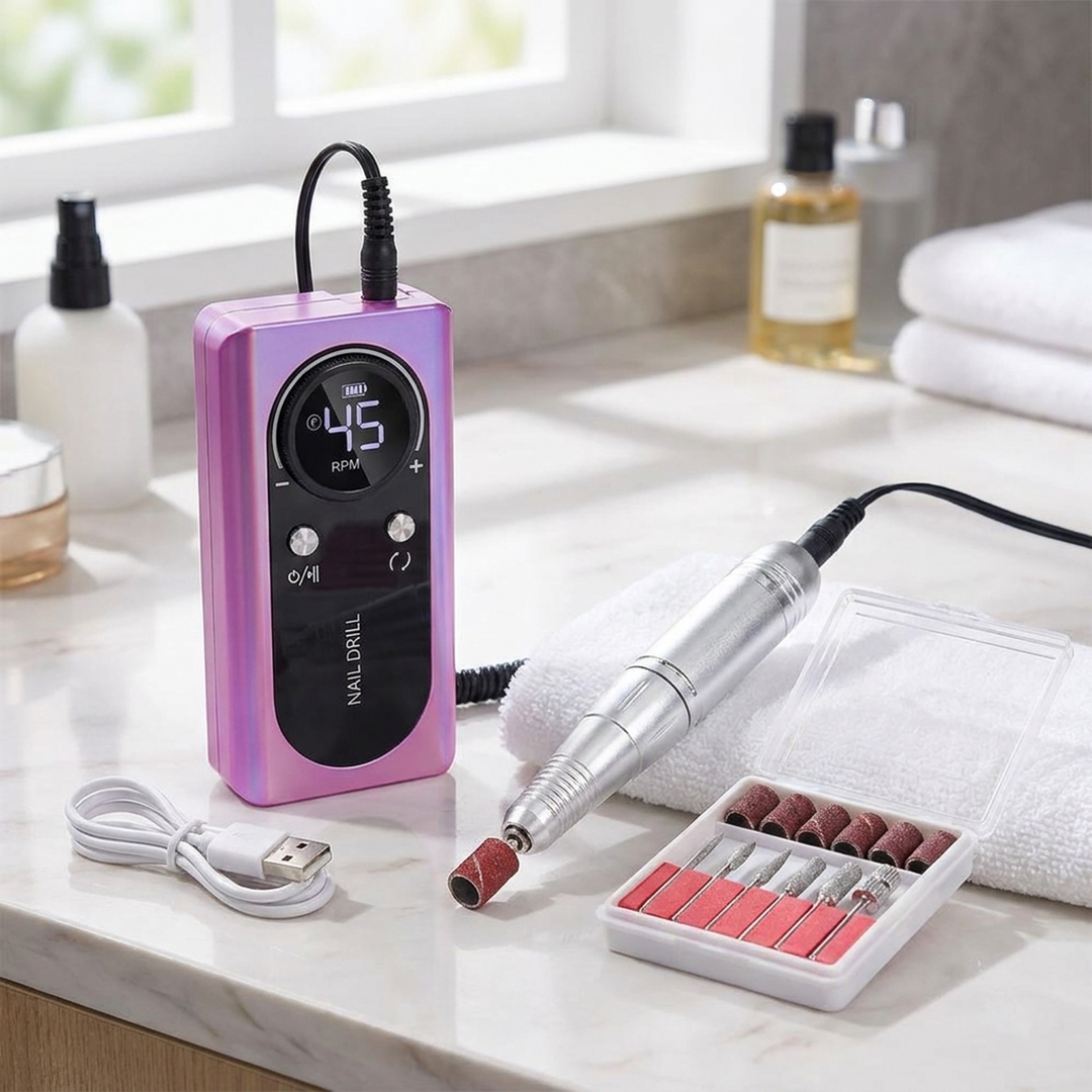 Electric Nail Drill for Effortless At-Home Manicures