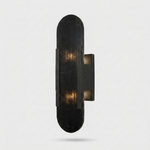 Sculpted Marble Sconce for Soft Ambient Light