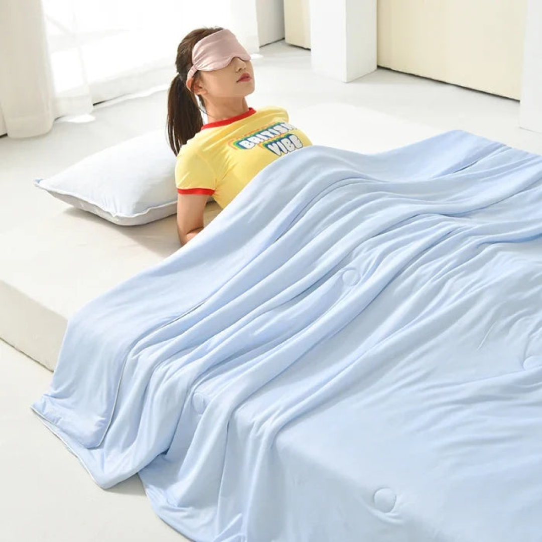 Cooling Sleep Blanket for Sweat-Free Nights