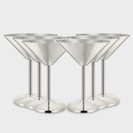 Stainless Steel Wine Goblets for Worry-Free Hosting