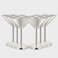 Stainless Steel Wine Goblets for Worry-Free Hosting