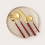 Sculpted Cutlery Set for Inviting Dining