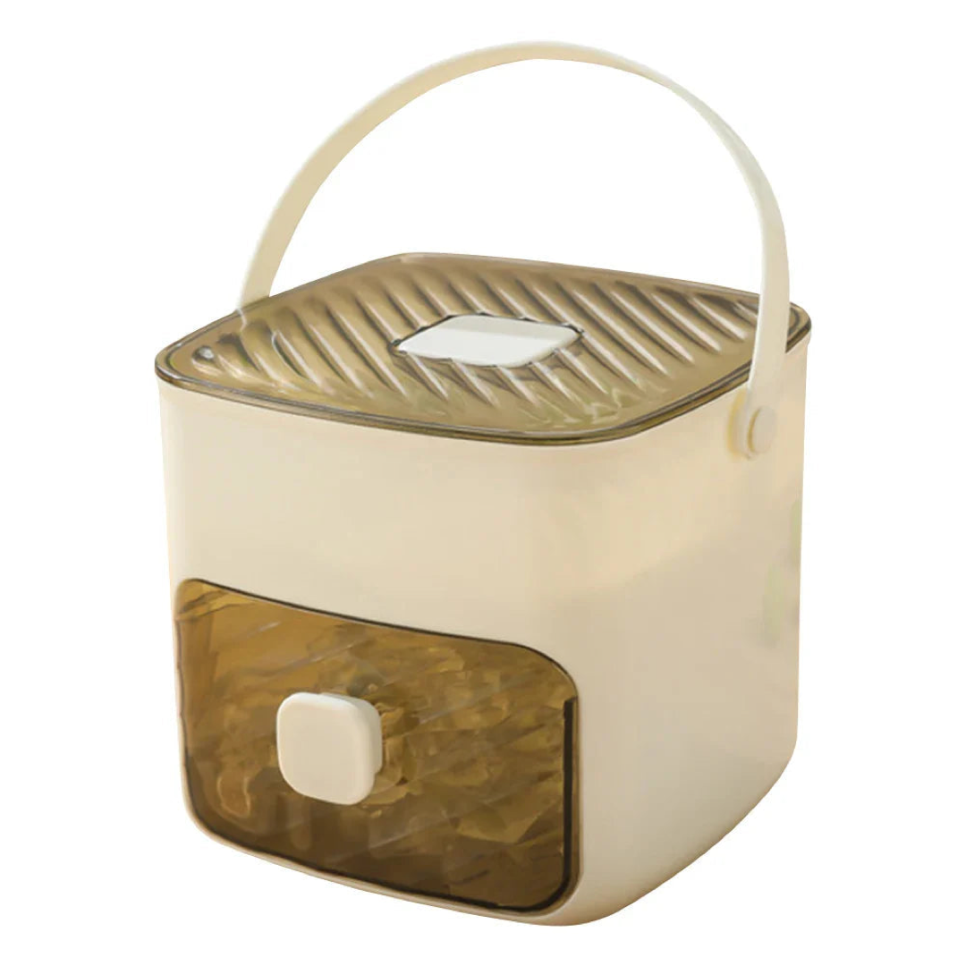 Carry-Ready Ice Maker for Fresh Ice Anywhere