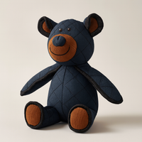 Tough Bear Dog Toy for Lasting Chew Time