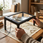 Foldable LED Reading Magnifier for Clearer Text