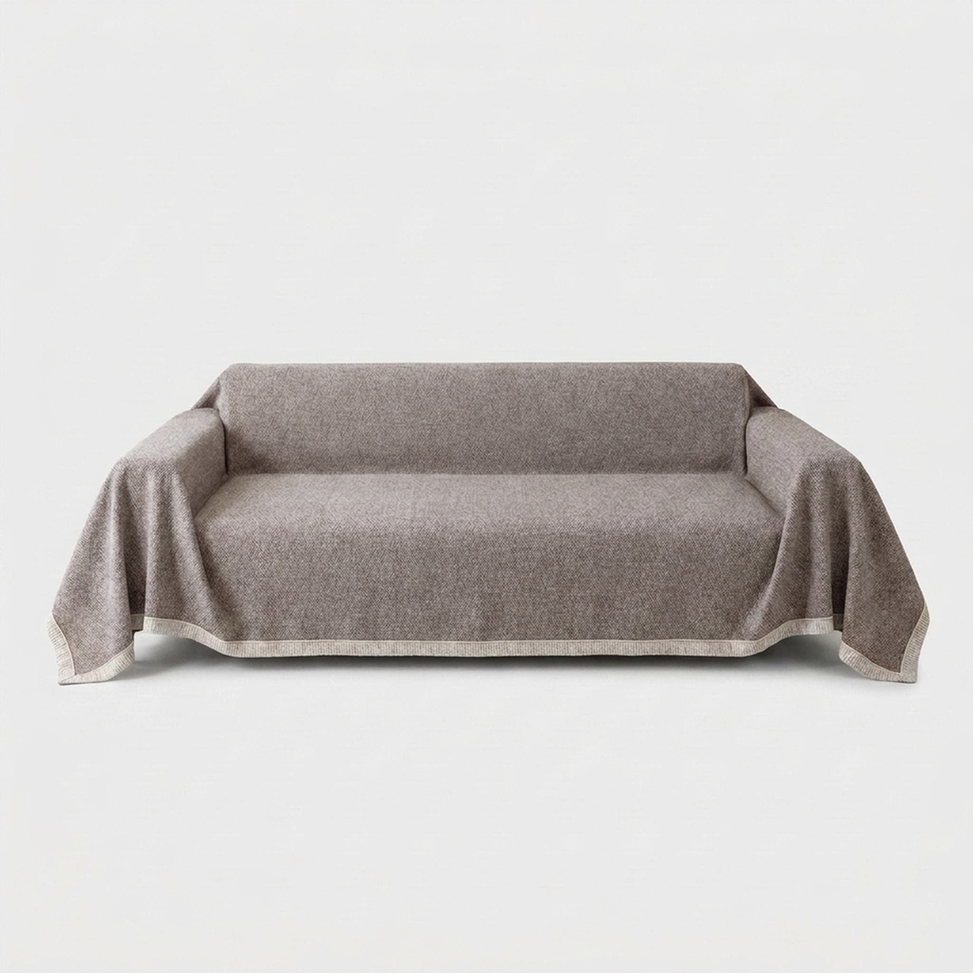Cotton-Linen Sofa Cover for Secure Comfort