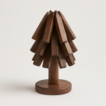 Walnut Tree Trivet for Space-Saving Protection