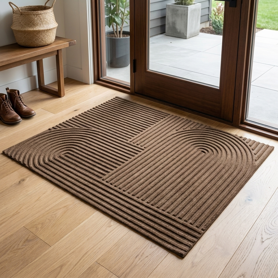 Flow Pattern Mat – Absorbs Moisture With Style
