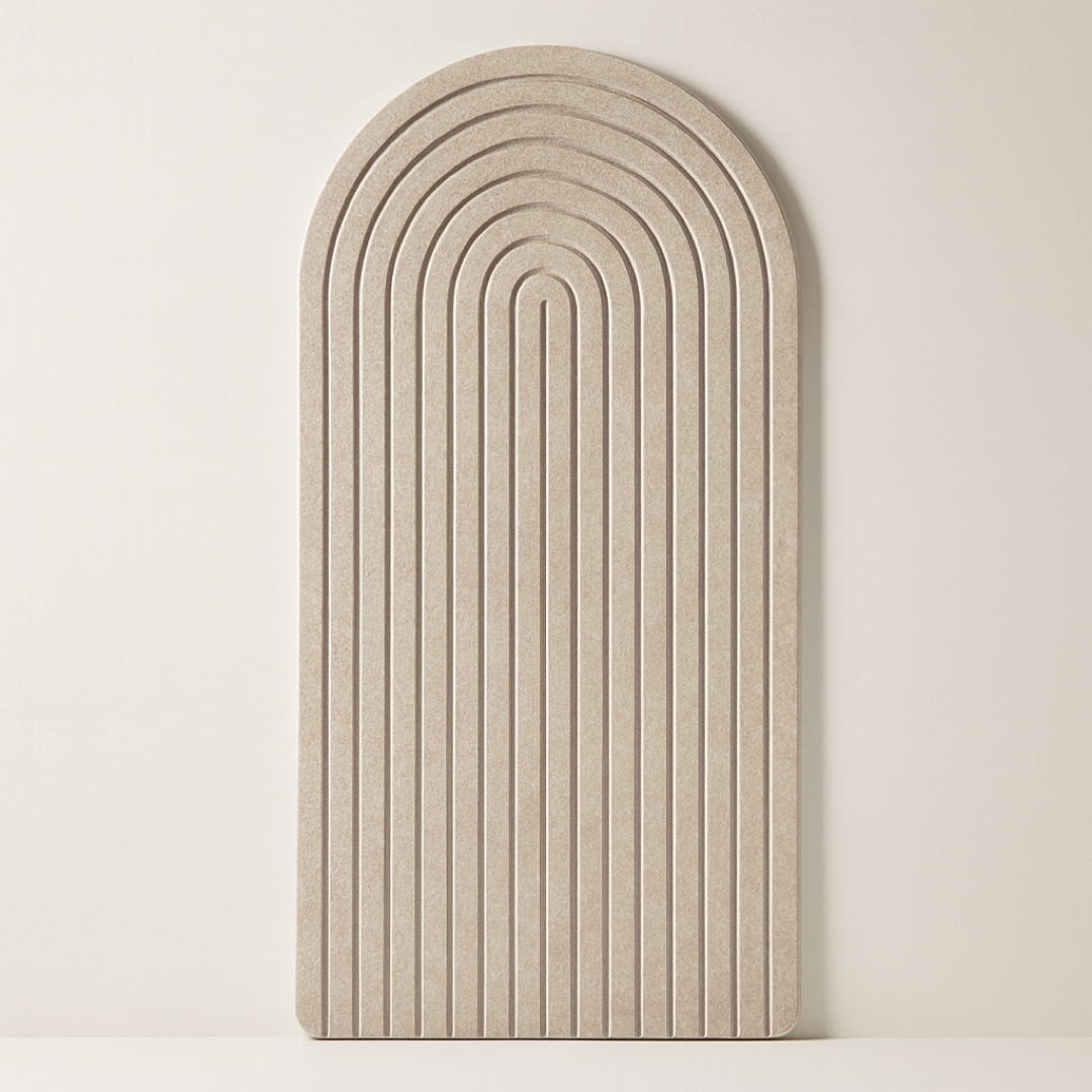 Sculpted Felt Pinboard for Stylish Organization