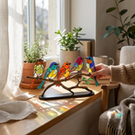 Sunlit Bird Suncatcher Brightens Any Room