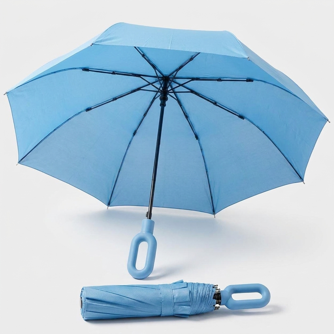 One-Touch Storm Umbrella for Easy Coverage