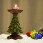 Vintage Christmas Candle Holder For Cozy Glow