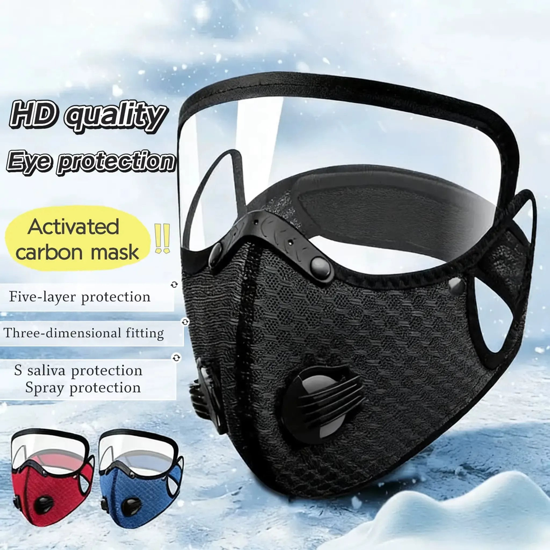 Adjustable Carbon Filter Mask for Dusty Tasks