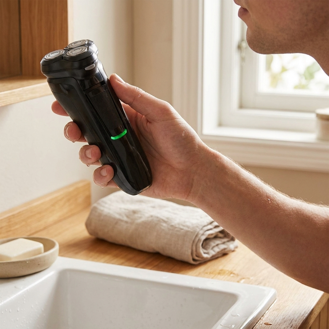 Discreet Shaver Camera for Remote Home Monitoring