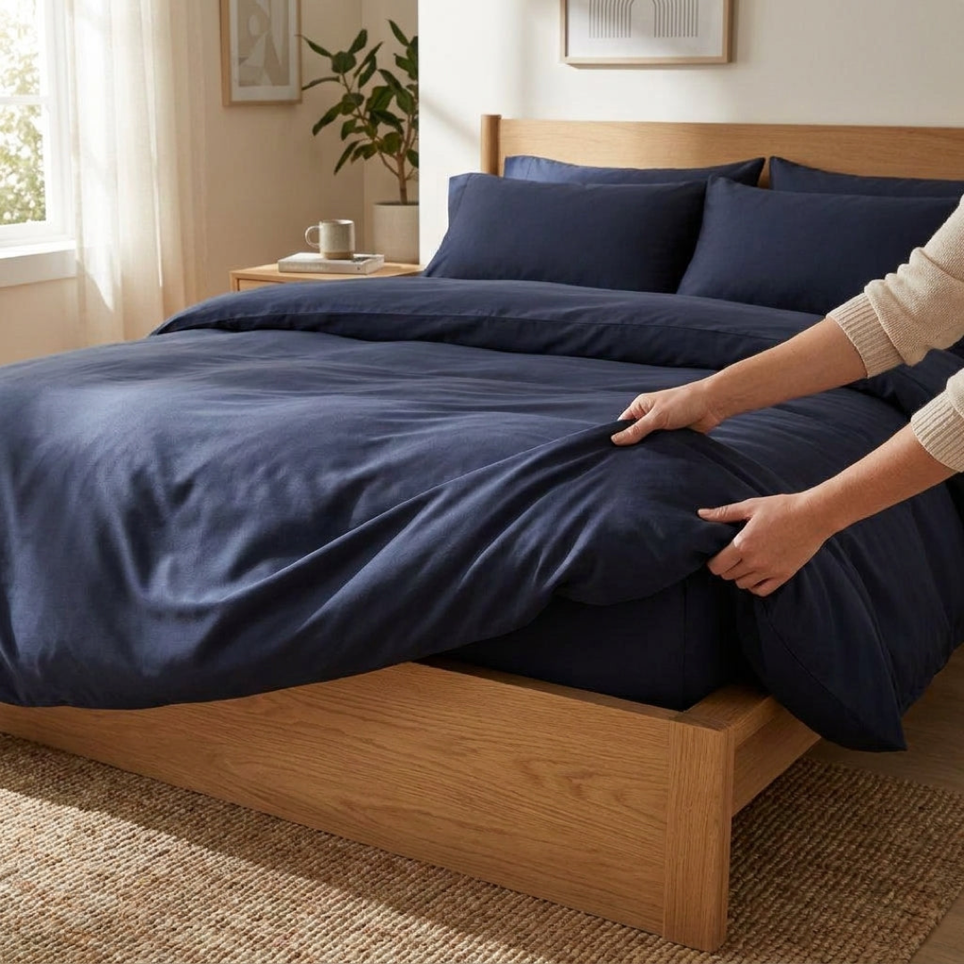 Bamboo Duvet Cover for a Fur-Free Bed