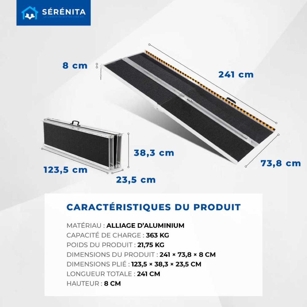 Foldable Mobility Ramp for Safer Access