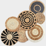 Woven Seagrass Wall Set for Natural Warmth