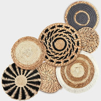 Woven Seagrass Wall Set for Natural Warmth