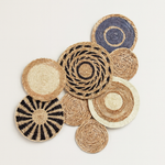 Woven Seagrass Wall Set for Natural Warmth