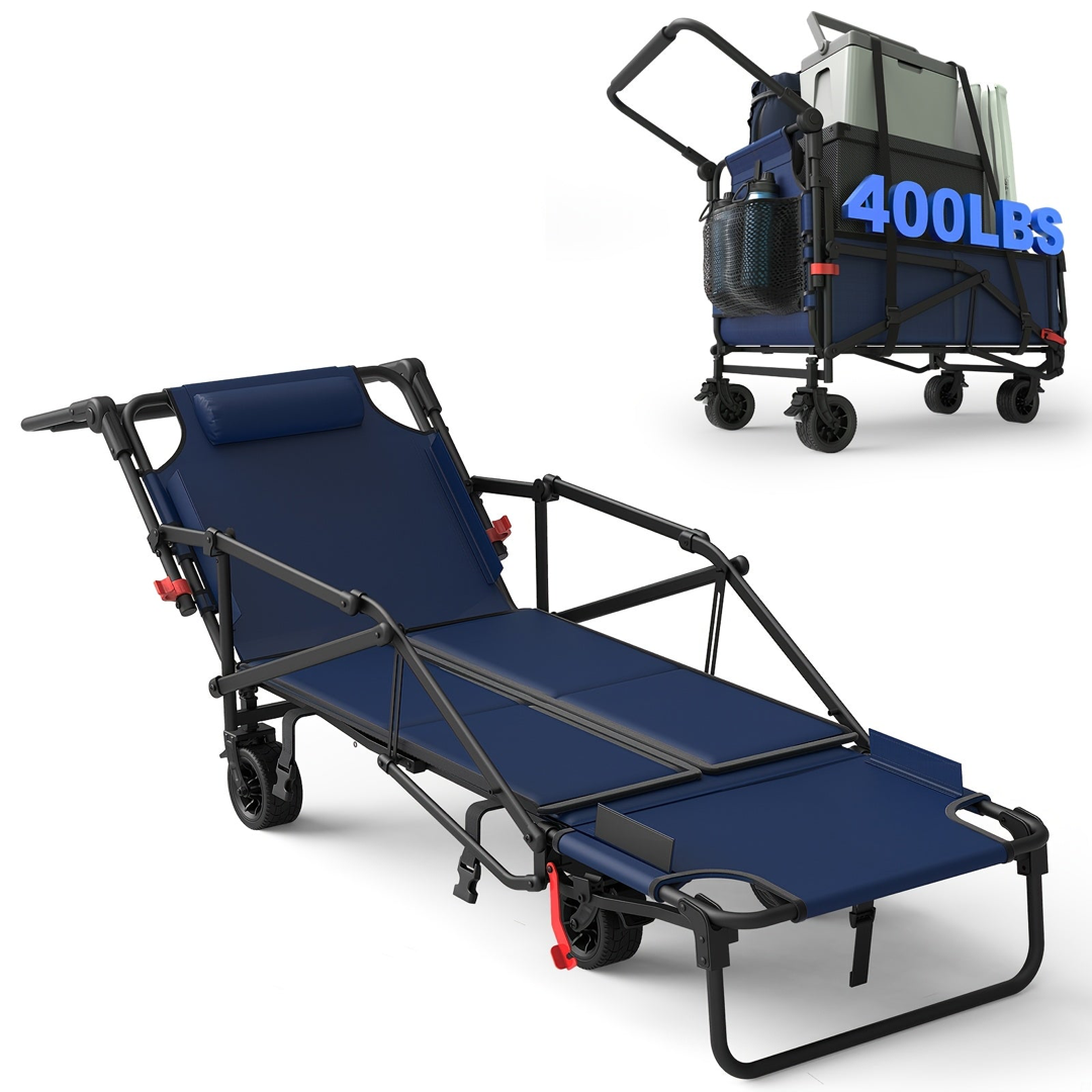 Collapsible Utility Wagon for Effortless Hauling