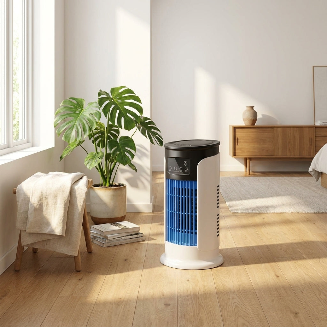 Portable Air Cooler for Quiet Personal Comfort