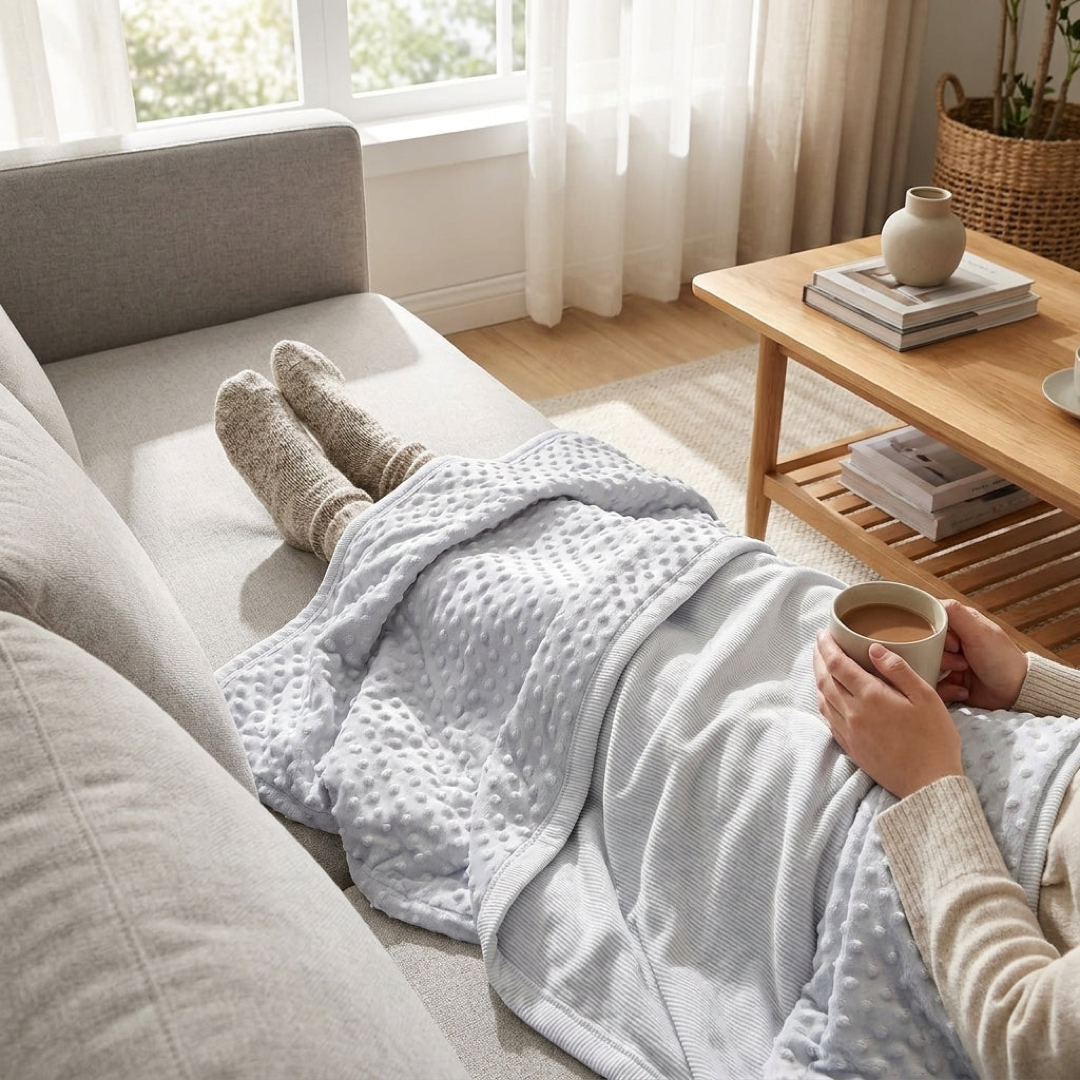 Breathable Cooling Throw for Restful Comfort