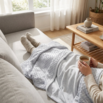 Breathable Cooling Throw for Restful Comfort