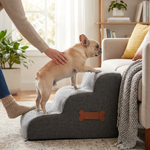 Joint-Safe Foam Pet Stairs for Easy Access