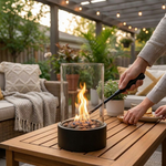 Bioethanol Tabletop Fireplace for Cozy Ambience