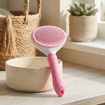 Silicone Cat Brush for Gentle Fur Removal