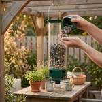 Squirrel-Proof Hummingbird Feeder for Easy Viewing