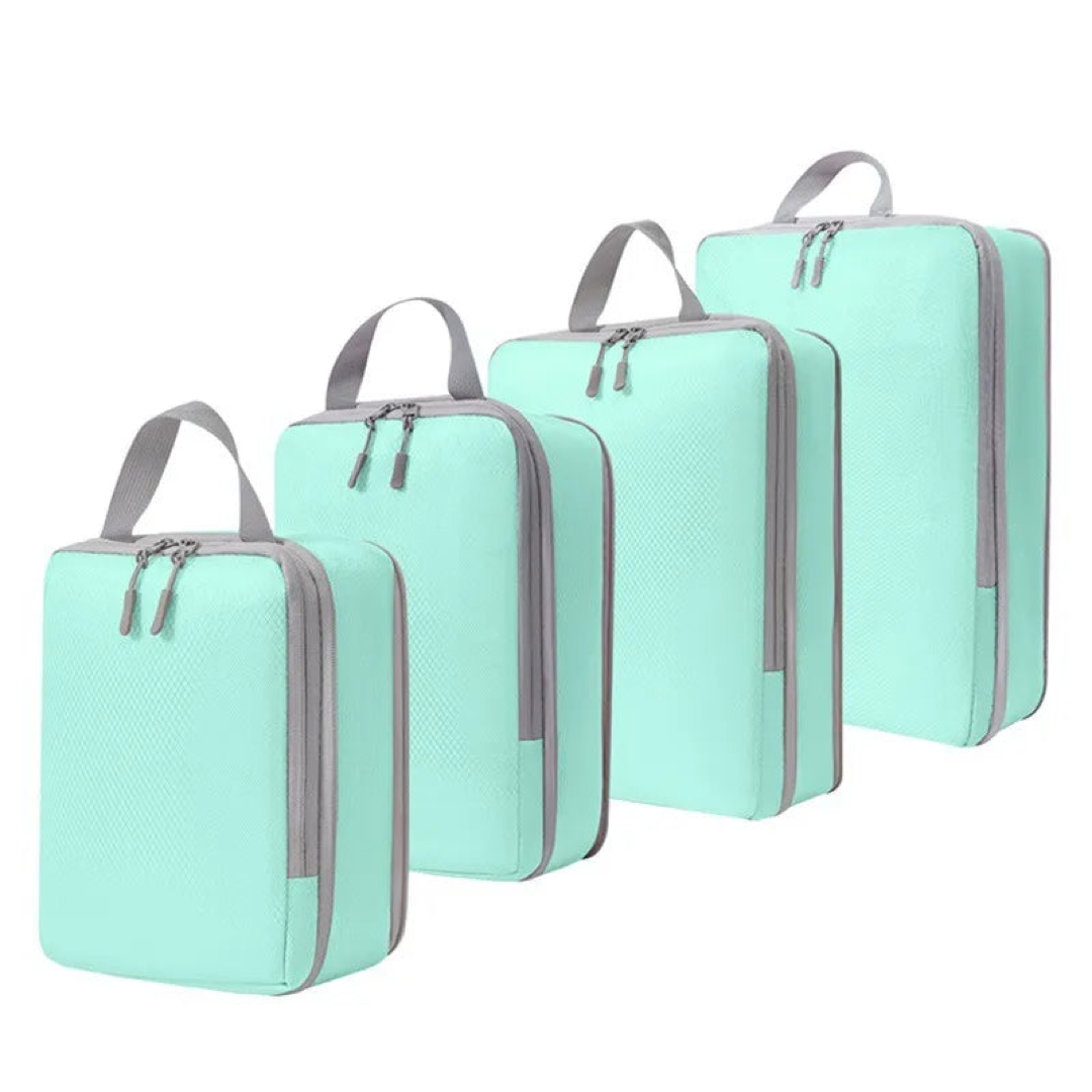 Space-Saving Travel Organizers – 4-Piece Set