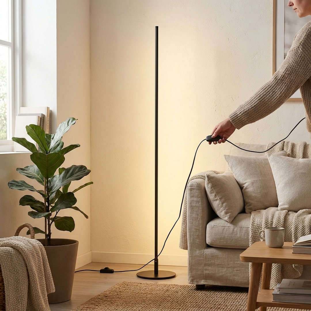 Sculptural Floor Lamp for Adjustable Ambiance