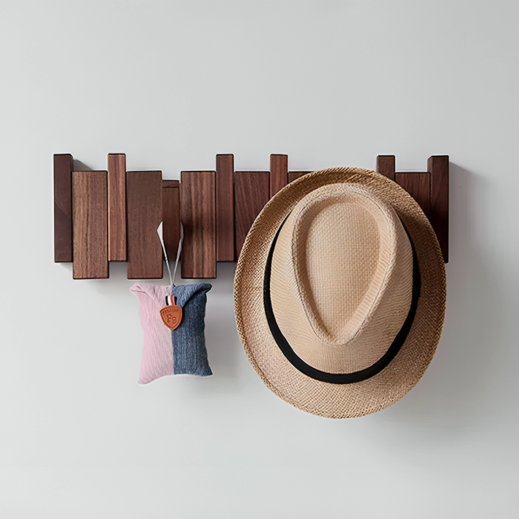 Piano Key Hook Rack For Tidy Entryways