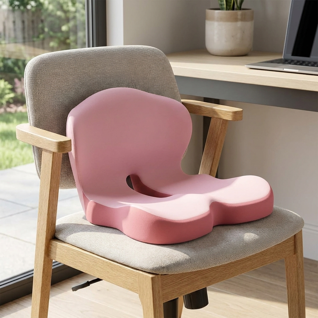 Contoured Memory Foam Support Pillow