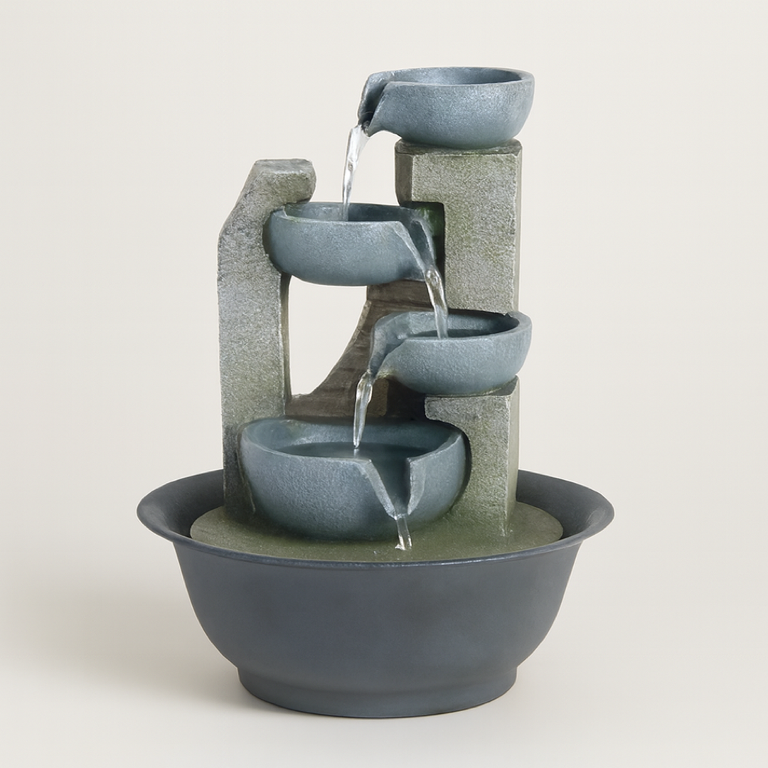 Sculptural Tabletop Fountain for Everyday Calm