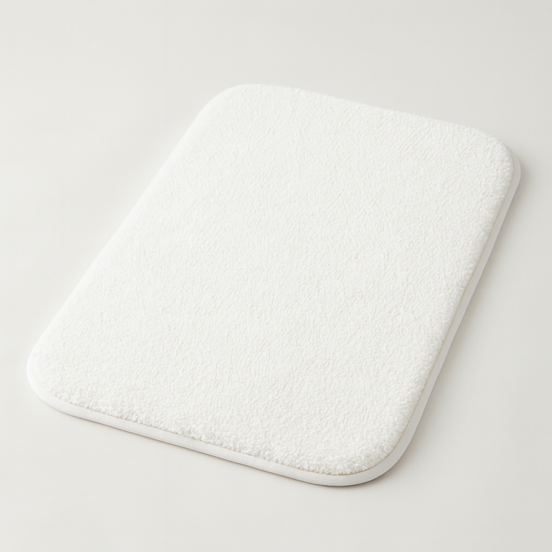 Quick-Dry Bath Mat for Cozy, Steady Footing