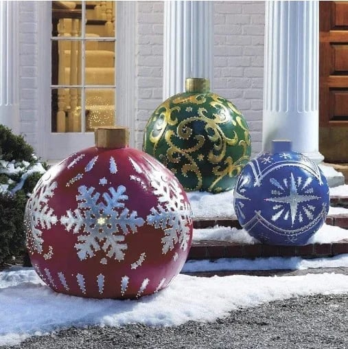 Inflatable Christmas Ornament for Easy Holiday Cheer