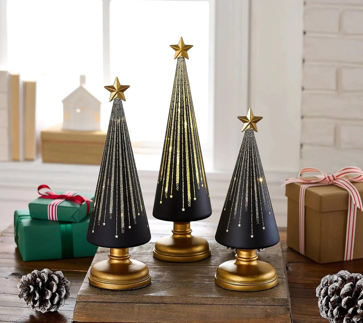 LED Christmas Trees For Cozy Holiday Glow