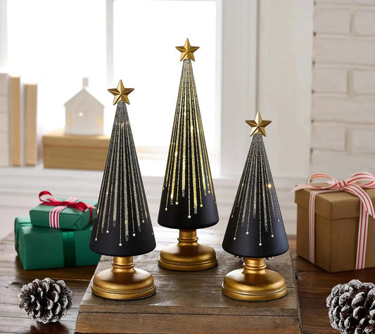 LED Christmas Trees For Cozy Holiday Glow