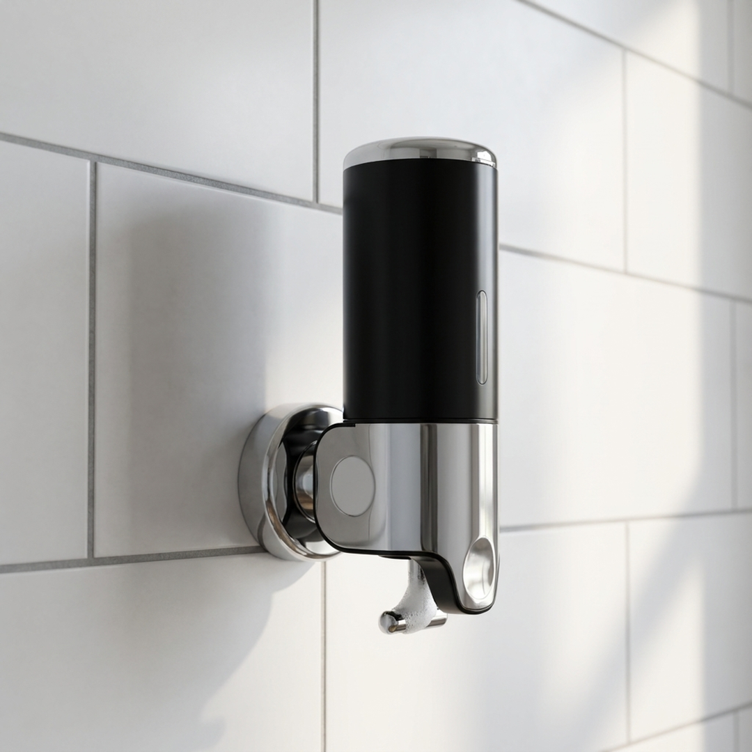 Wall-Mounted Soap Dispenser for Clutter-Free Sinks